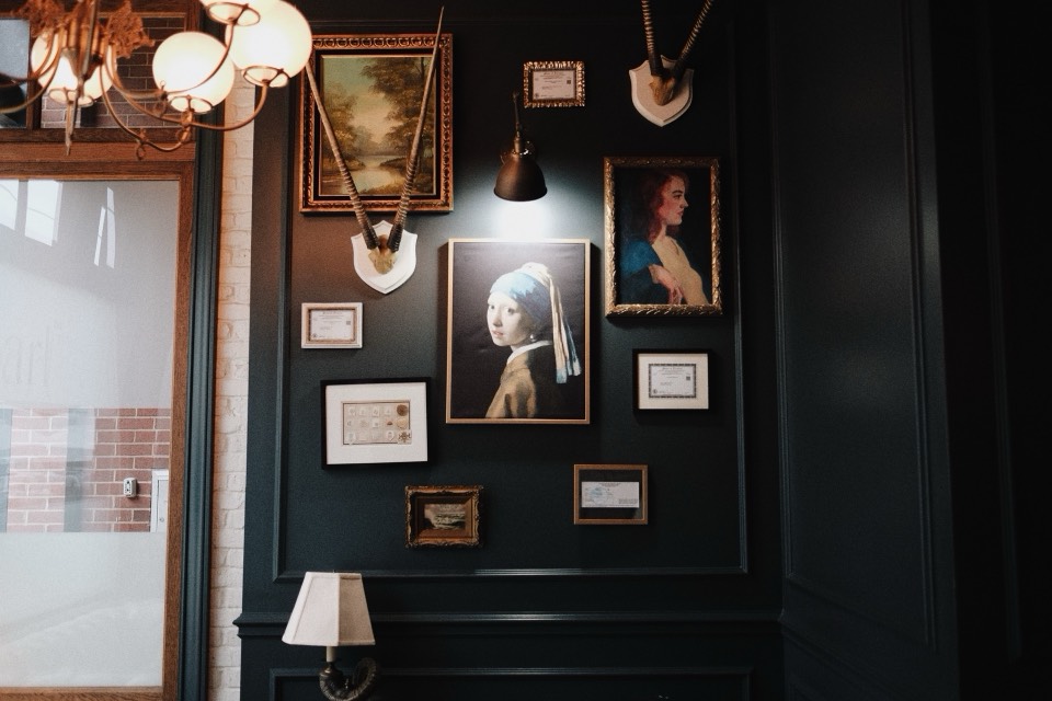 The gallery wall